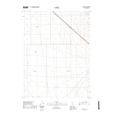 2021 Map of Hardy Creek, 2021 Print