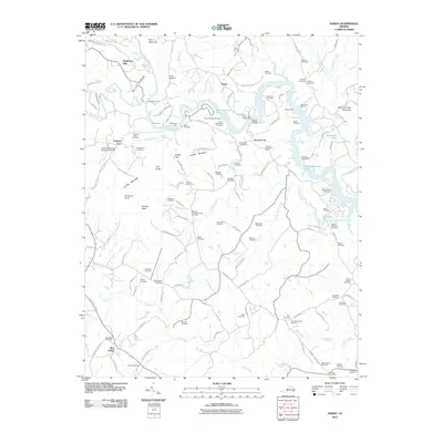 2011 Map of Hardy, 2011 Print