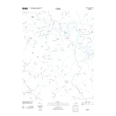2013 Map of Hardy, 2013 Print