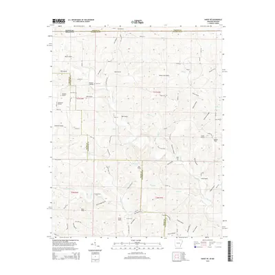 2014 Map of Hardy NE, 2014 Print