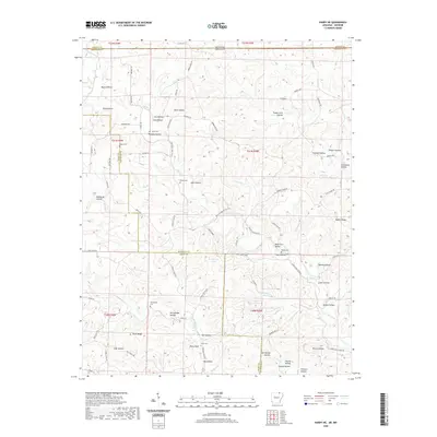 2020 Map of Hardy NE, 2020 Print