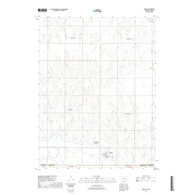 2017 Map of Hardy, 2017 Print