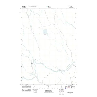 2011 Map of Hardy Pond, 2011 Print