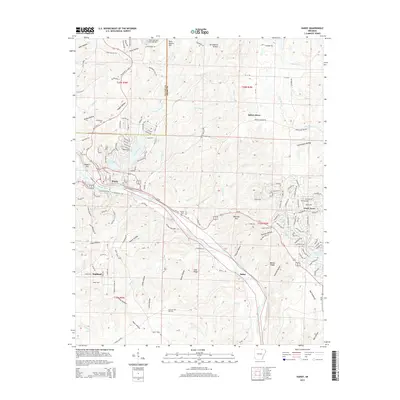 2014 Map of Hardy, 2014 Print