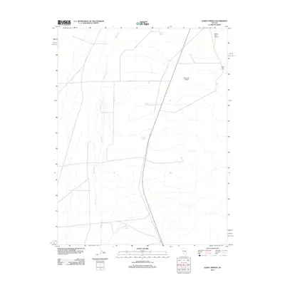 2012 Map of Hardy Springs, 2012 Print