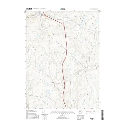 2016 Map of Harford, 2016 Print