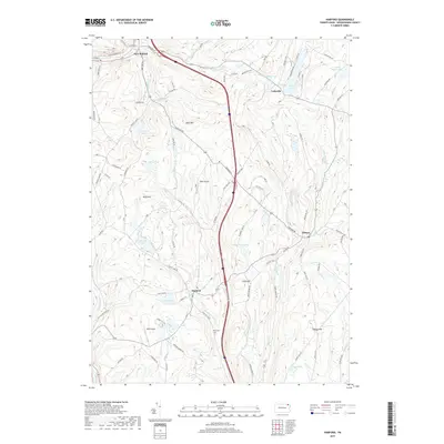 2019 Map of Harford, 2019 Print