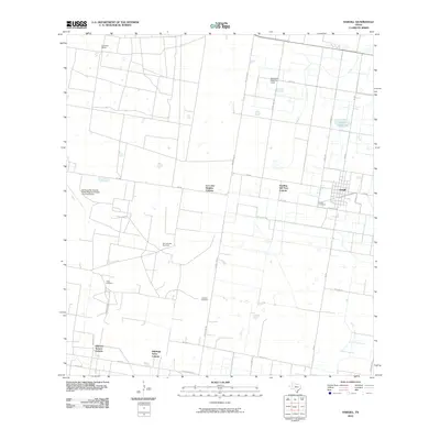 2010 Map of Hargill, 2010 Print