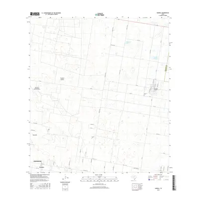 2016 Map of Hargill, 2016 Print