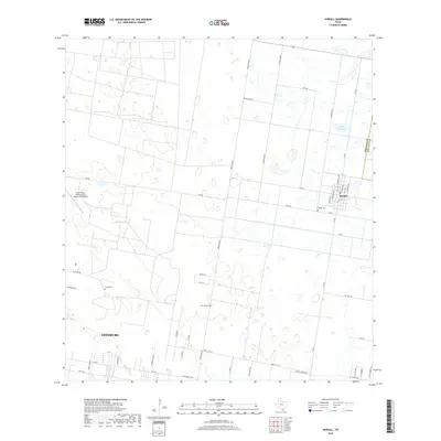 2019 Map of Hargill, 2019 Print