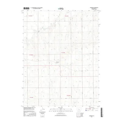 2015 Map of Hargrave, 2015 Print