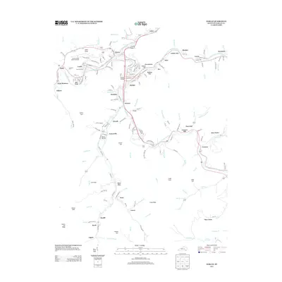 2013 Map of Harlan, 2013 Print