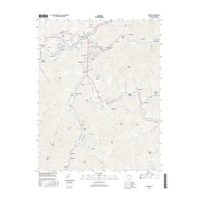 2016 Map of Harlan, 2016 Print