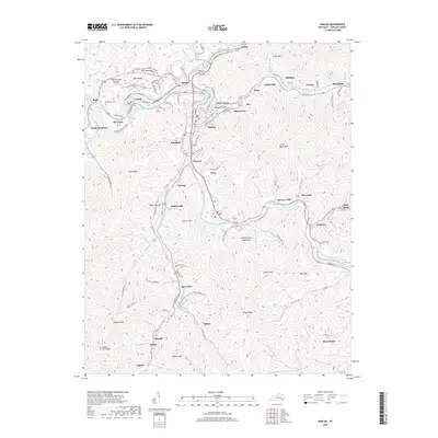 2019 Map of Harlan, 2019 Print
