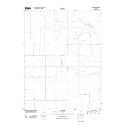 2012 Map of Harlan, 2012 Print