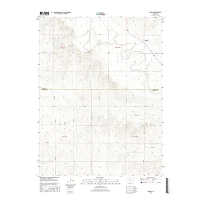 2015 Map of Harlan, 2015 Print