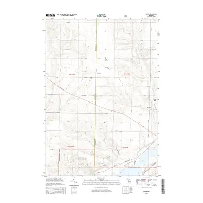 2014 Map of Harlan, 2014 Print