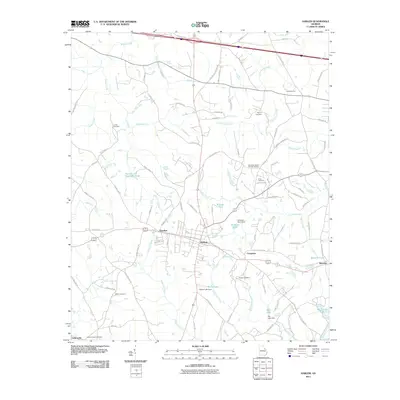 2011 Map of Harlem, 2011 Print