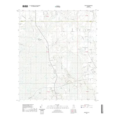 2020 Map of Harleston, 2020 Print