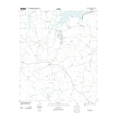 2013 Map of Harleton, 2013 Print