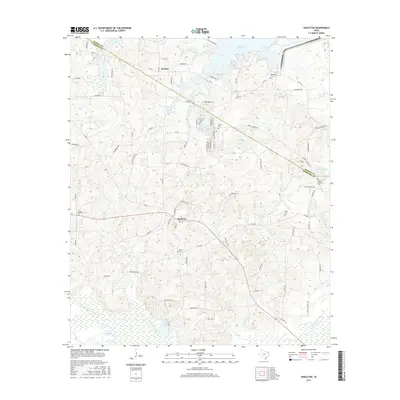 2016 Map of Harleton, 2016 Print