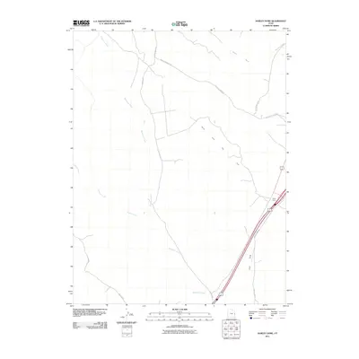 2011 Map of Harley Dome, 2011 Print