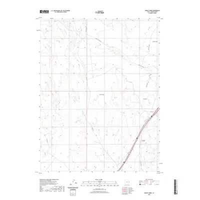 2020 Map of Harley Dome, 2020 Print