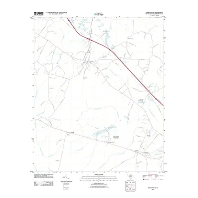 2011 Map of Harleyville, 2011 Print