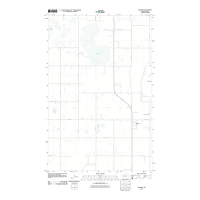 2011 Map of Harlow, 2011 Print