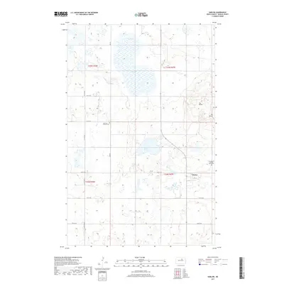2017 Map of Harlow, 2017 Print