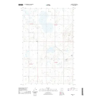 2020 Map of Harlow, 2020 Print