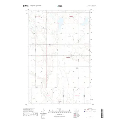 2020 Map of Harlow SE, 2020 Print