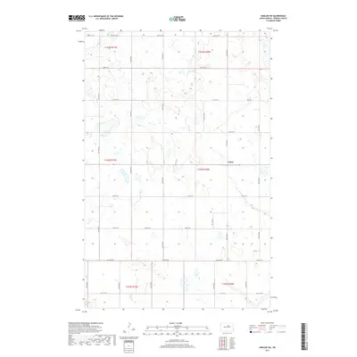 2017 Map of Harlow SW, 2017 Print