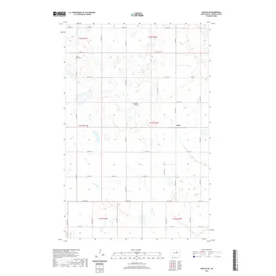 2020 Map of Harlow SW, 2020 Print