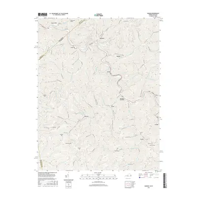 2016 Map of Harman, 2016 Print