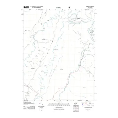 2011 Map of Harman, 2011 Print