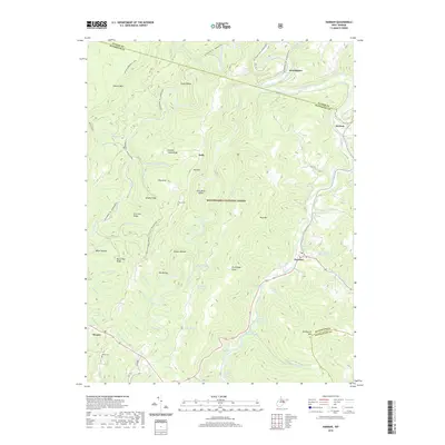 2019 Map of Harman, 2019 Print
