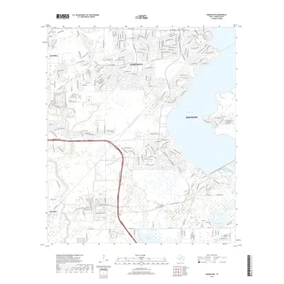 2019 Map of Harmaston, 2019 Print