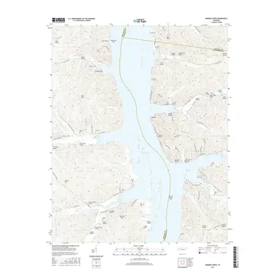 2016 Map of Harmon Creek, 2016 Print
