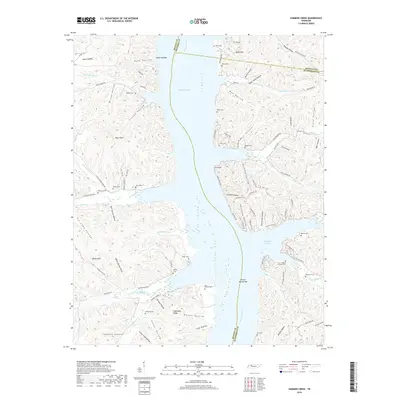 2019 Map of Harmon Creek, 2019 Print