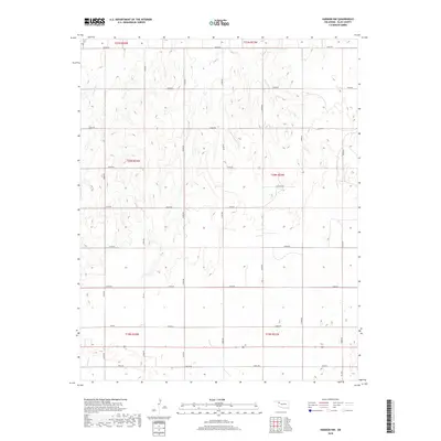 2018 Map of Harmon NW, 2018 Print
