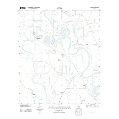 2012 Map of Harmon, 2012 Print