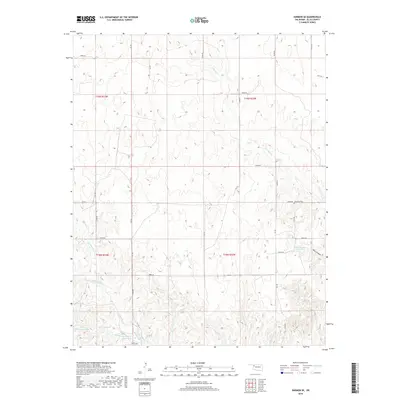 2018 Map of Harmon SE, 2018 Print