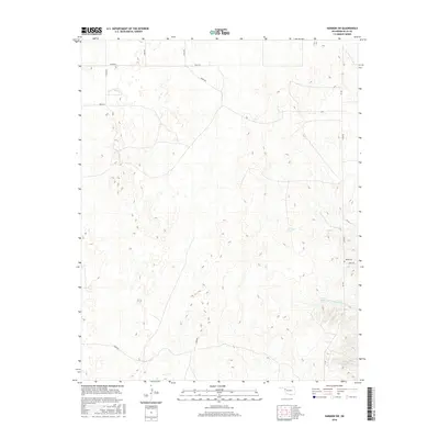2016 Map of Harmon SW, 2016 Print