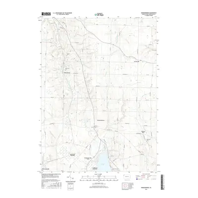 2016 Map of Harmonsburg, 2016 Print