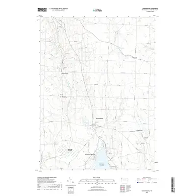 2019 Map of Harmonsburg, 2019 Print