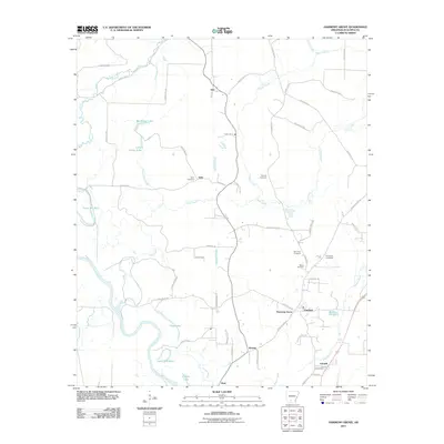 2011 Map of Harmony Grove, 2011 Print