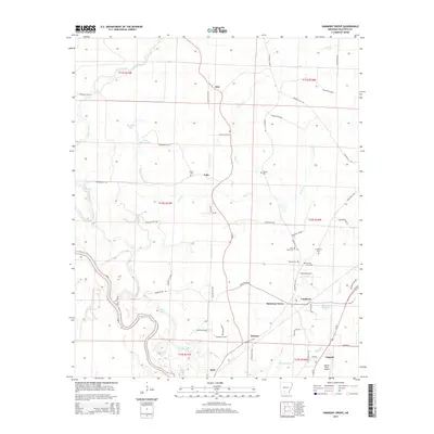 2014 Map of Harmony Grove, 2014 Print