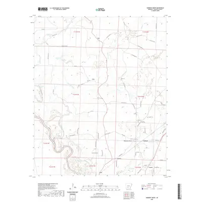 2020 Map of Harmony Grove, 2020 Print