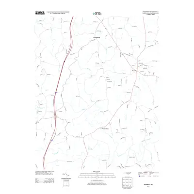 2013 Map of Harmony, 2013 Print